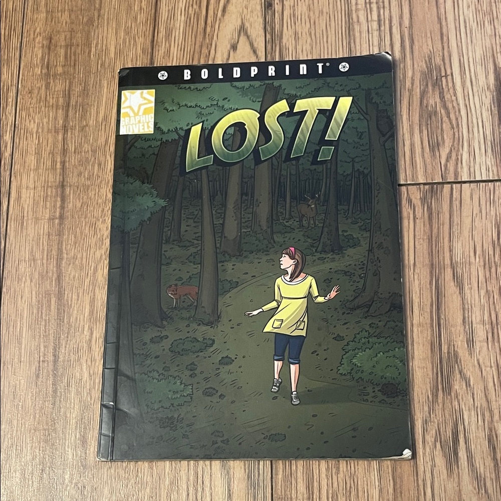 Boldprint Graphic Novel 'Lost!'​